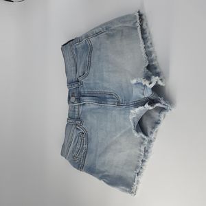 PINK denim shorts size 6